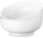 ServingBowls,114OZ(10")ExtraLargeSaladBowlsSetof2,PorcelainWhiteServingBowlsforSalad,Soup,PastaandDinner,LargeCeramicBowlSetforEntertaining,SeriesREGULAR