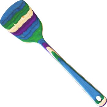 Totally Bamboo  Mumbai Collection 12-1/2" Wooden Spatula, Safe for Nonstick