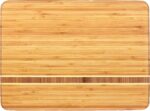 Bamboo Serving and Cutting Board, 15" x 11"