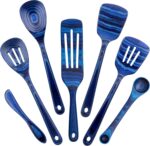 Totally Bamboo  Malta Collection 7 Piece Cooking Utensil Set, Safe for Nonstick